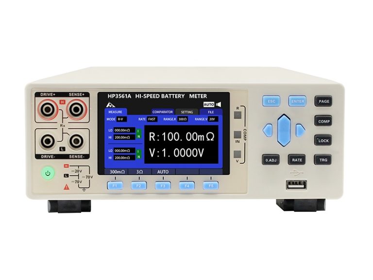 HT3561A Economic battery internal resistance tester front