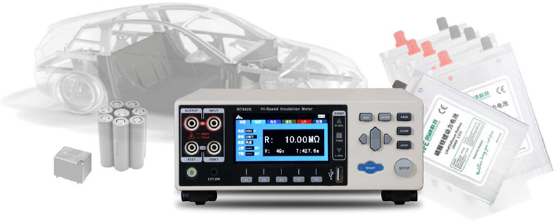 HT9920-insulation-meter-used-in-battery-insulation-inspect
