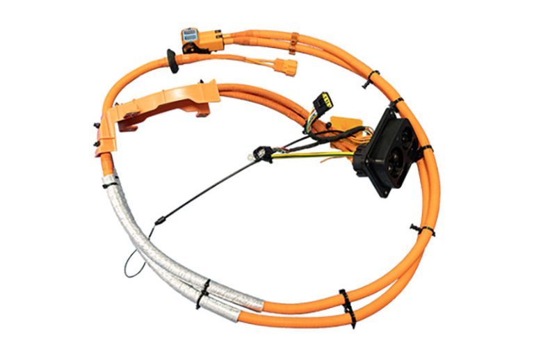 High-voltage-wire-harness-testing-fixture-module1