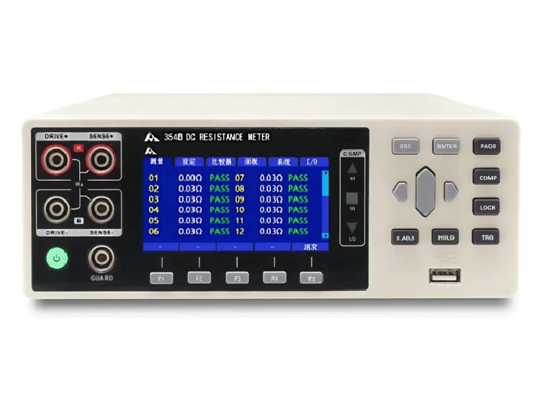 Precision DC resistance test system: 0.1μΩ resolution/0.02% accuracy/anti-interference design, automated production line resistance calibration solution