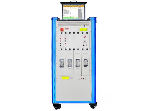 Modular vertical cable harness test equipment, EV charging gun test system