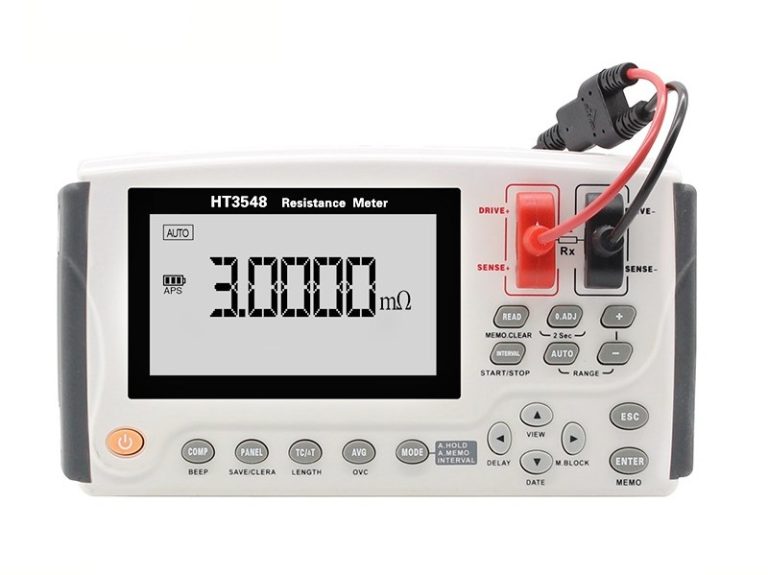 HT3548 handheld DC resistance tester