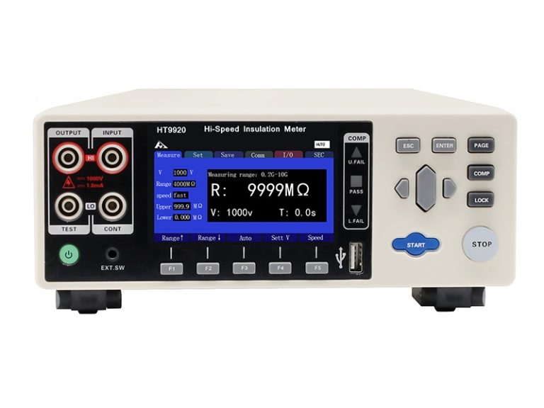 HT9920 High speed insulation resistance meter & megger tester