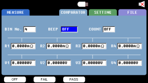 10μV～1000V 3564 Battery Tester Beeper Configuration