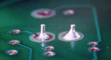 Solder joints of PCB