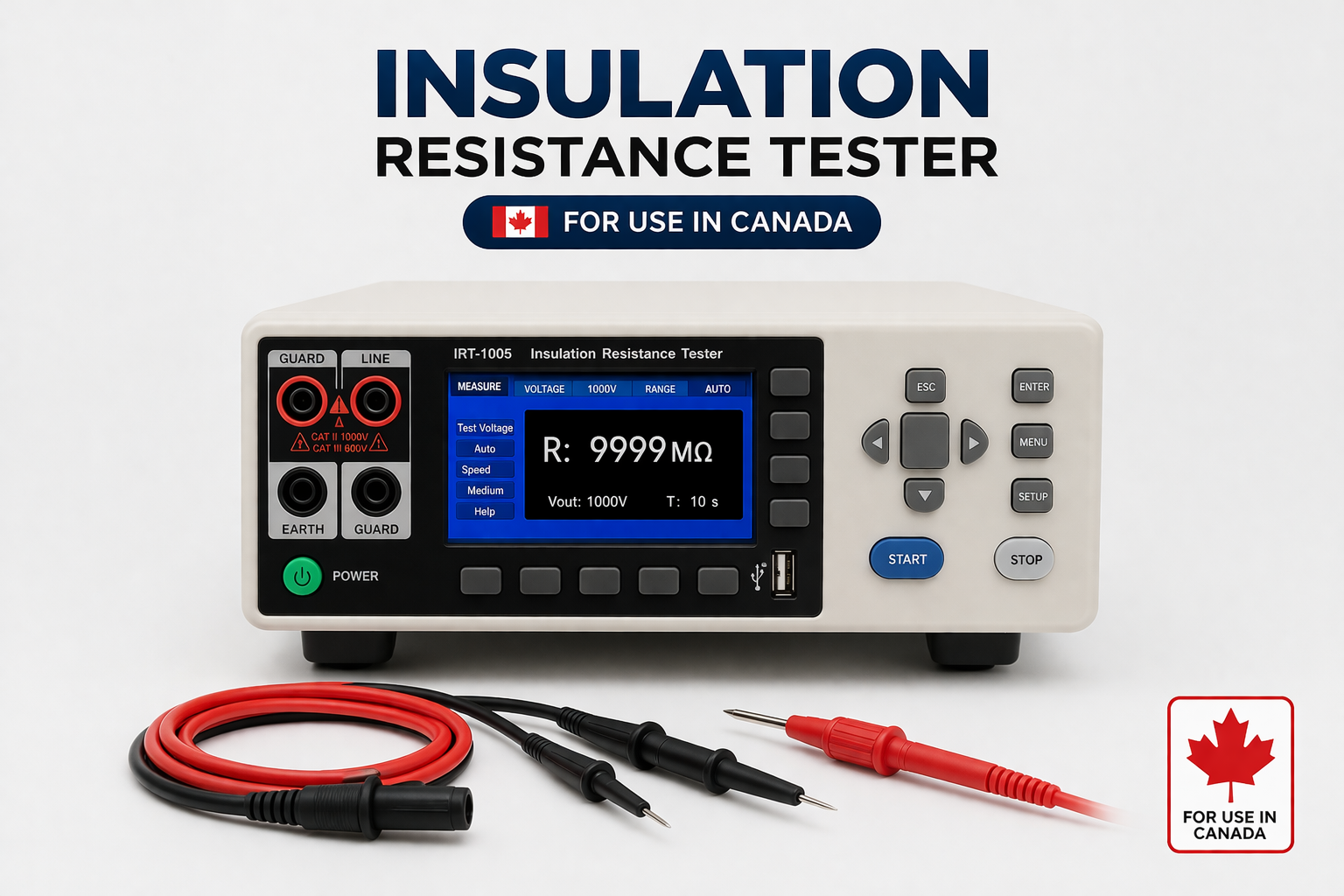 Insulation Resistance Tester in Canada