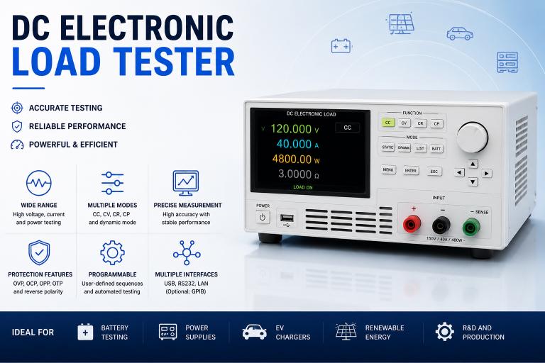 DC Electronic Load Tester