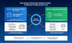 High-Voltage Distribution Box & Airbag Testing Solution