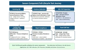 Sensor-Component Full-Lifecycle Test Journey